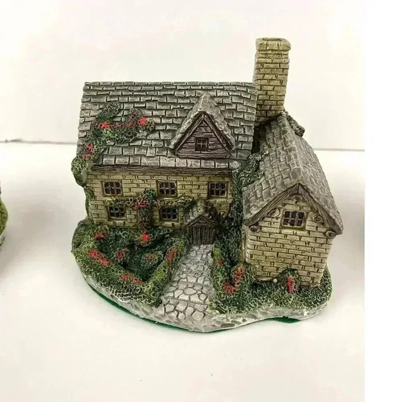 Lot of 5 VTG River Road Collection Ceramic Cottages Houses 90's Gordon Design 4" - Picture 14 of 16